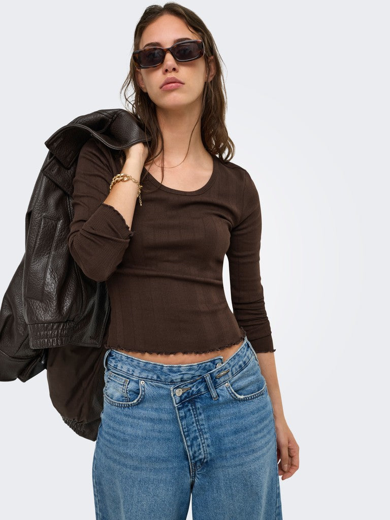 ONLTENNA O-NECK L/S TOP JRS NOOS