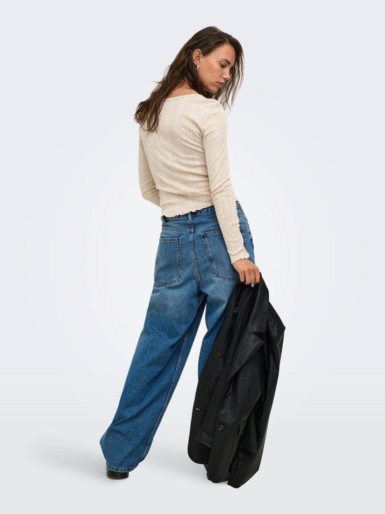 ONLTENNA O-NECK L/S TOP JRS NOOS
