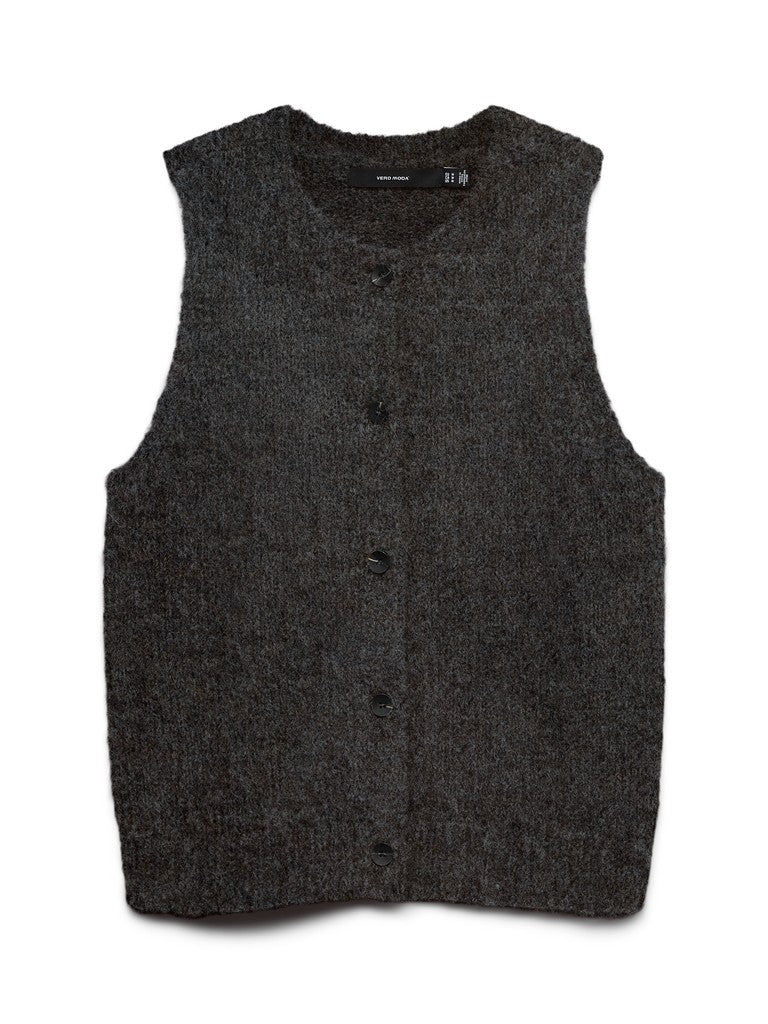 VMNOVAH SL O-NECK BUTTON VEST NOOS