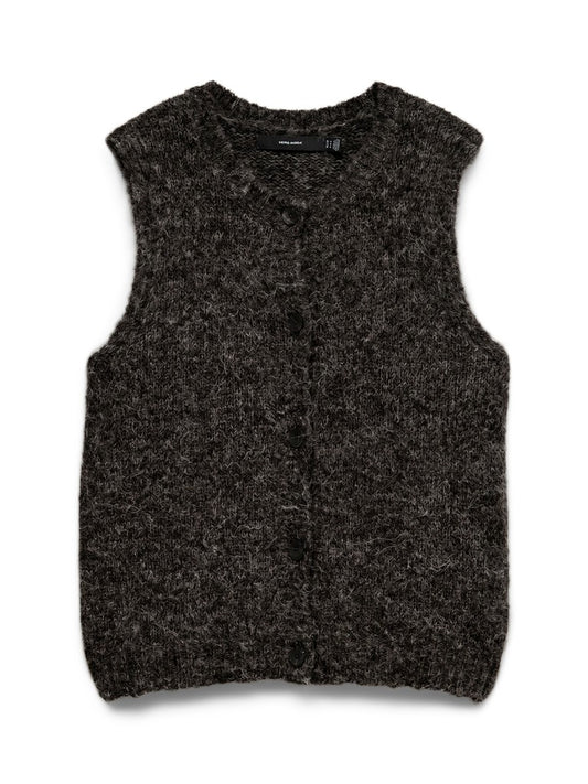 VMNOVAH SL O-NECK BUTTON VEST NOOS