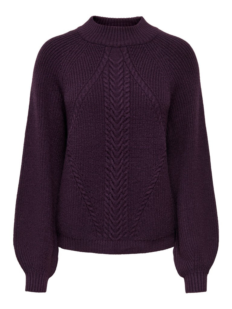 ONLKATIA LS DETAIL HIGHNECK NOOS KN