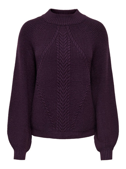 ONLKATIA LS DETAIL HIGHNECK NOOS KN