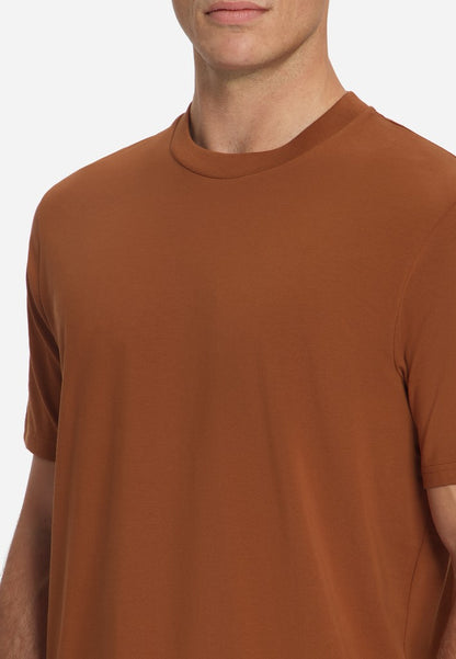 T-Shirt Crewneck Solid Basic Stretch