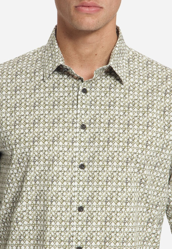 Shirt Stretch Allover Printed