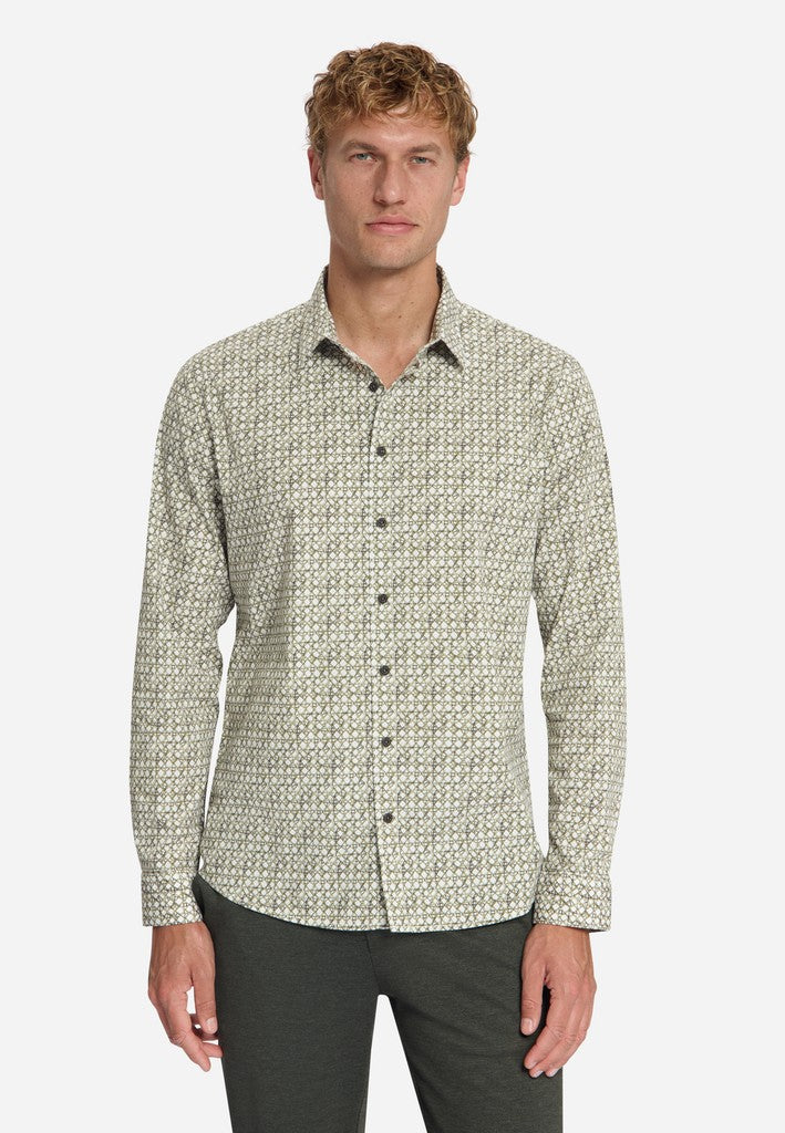 Shirt Stretch Allover Printed