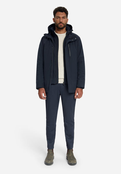 Pullover Crew Neck Melange Light Weight with Wool
