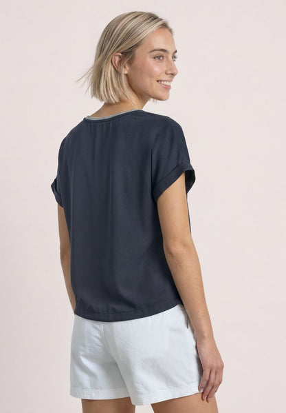 2 in 1 chiffon shirt