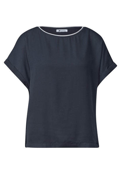 2 in 1 chiffon shirt