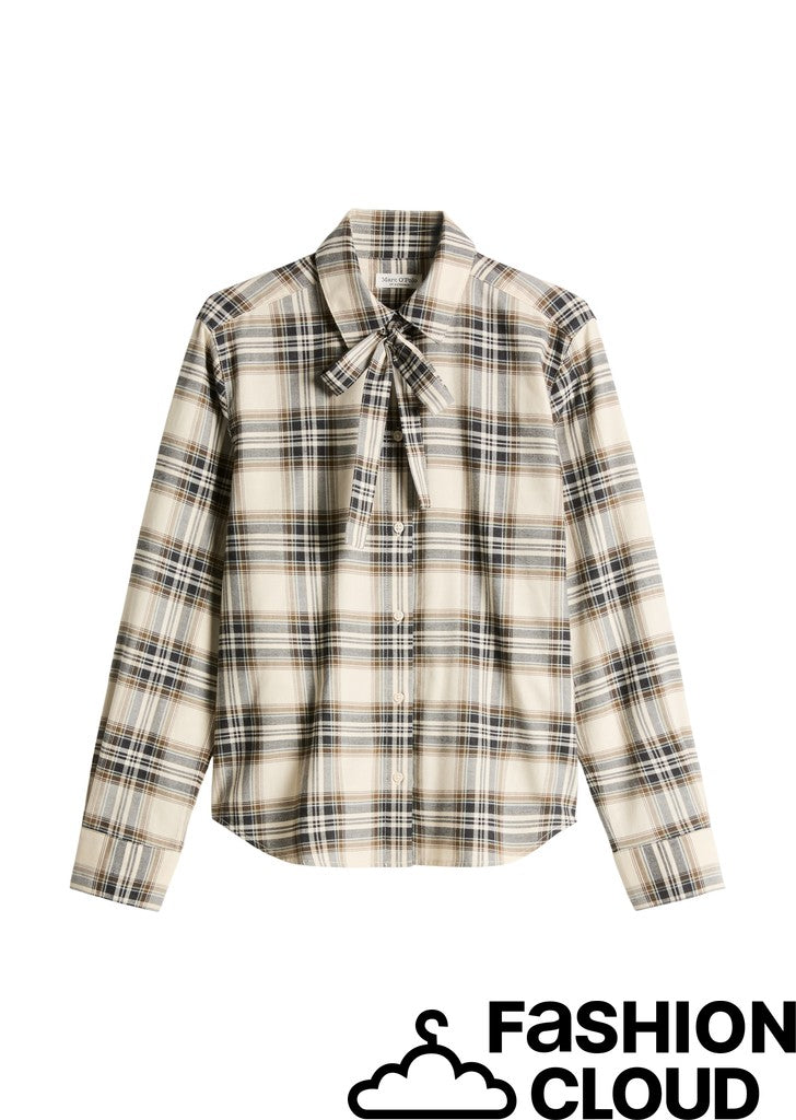 Woven Blouses, LSL, Y/D Checks