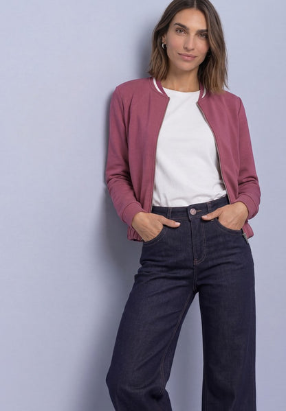 LTD QR silk look jacket w.kick