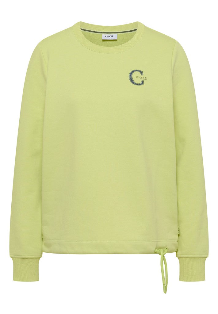 Solid Sweatshirt w.embroidery