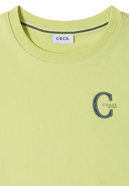 Solid Sweatshirt w.embroidery
