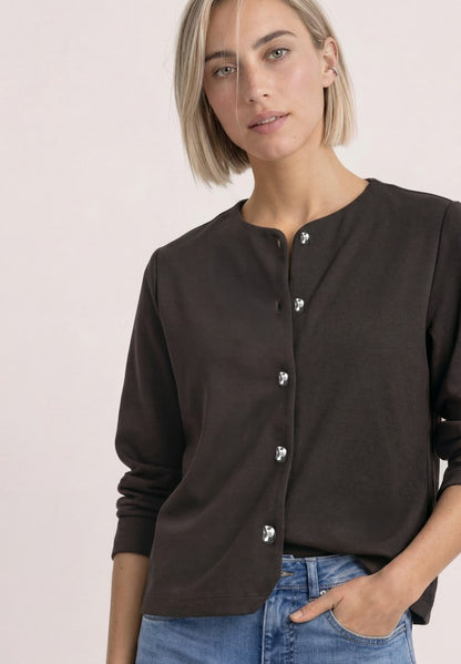 short jacket w.deco buttons