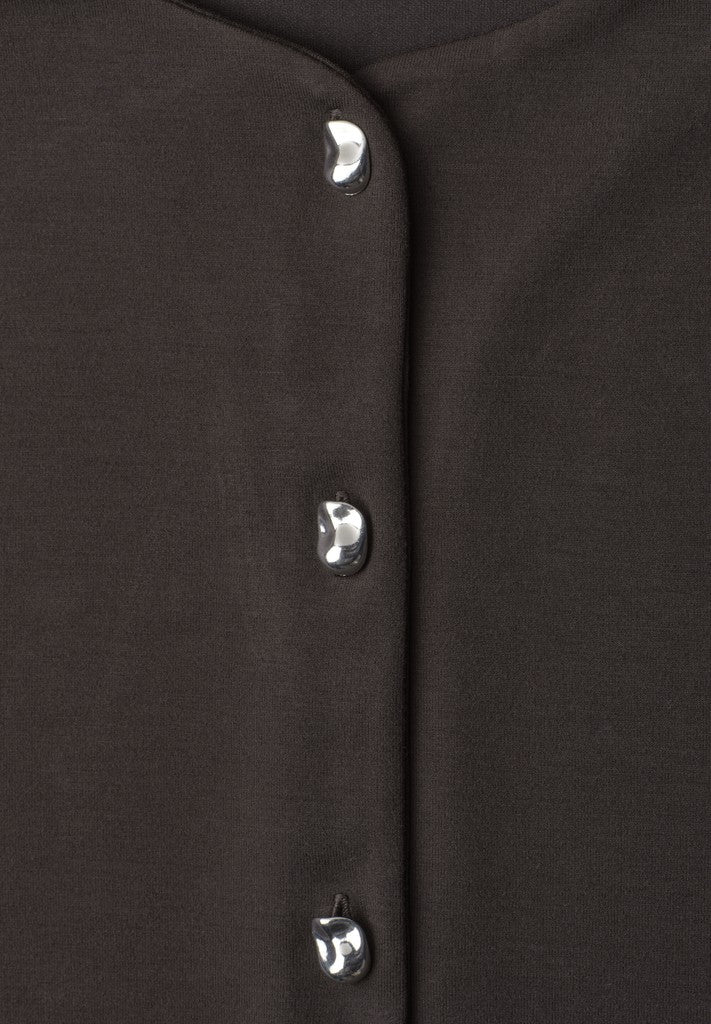 short jacket w.deco buttons