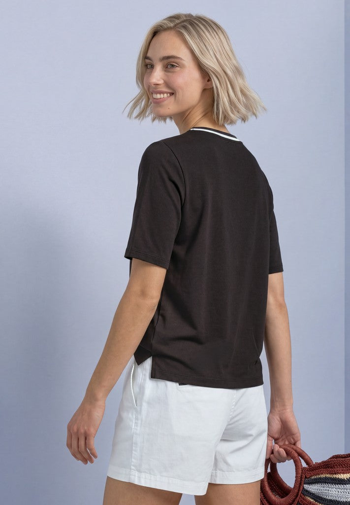 LTD QR shirt w.kick stripe col