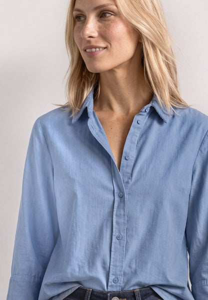 LTD QR Corduroy Mix shirtcolla