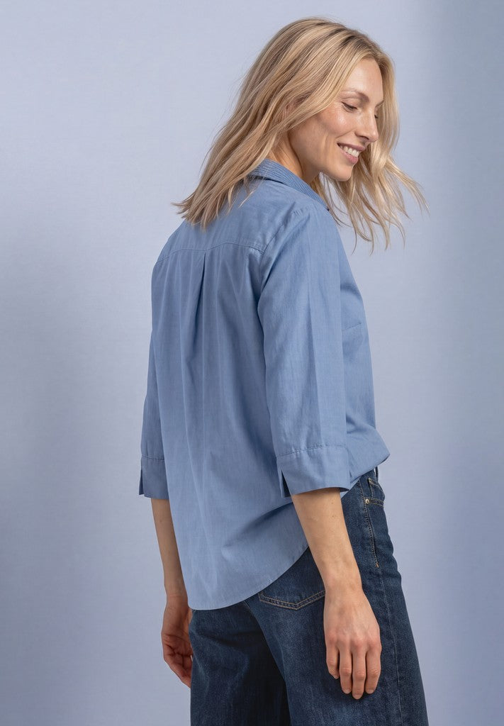 LTD QR Corduroy Mix shirtcolla