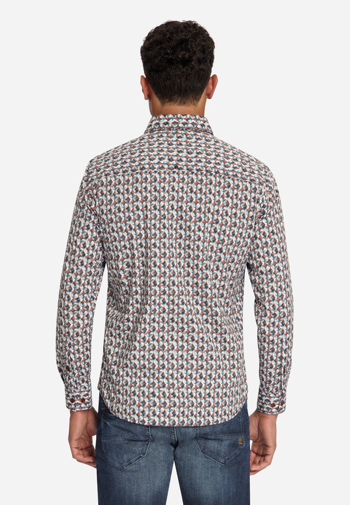Shirt Stretch Allover Printed