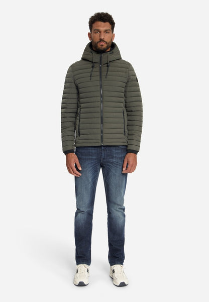 Jacket Hooded Short Fit Padded
