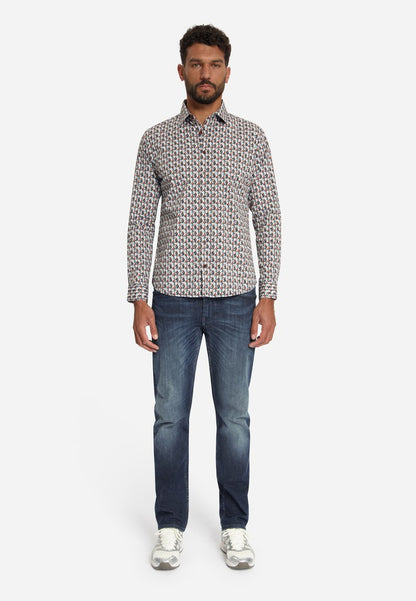 Shirt Stretch Allover Printed