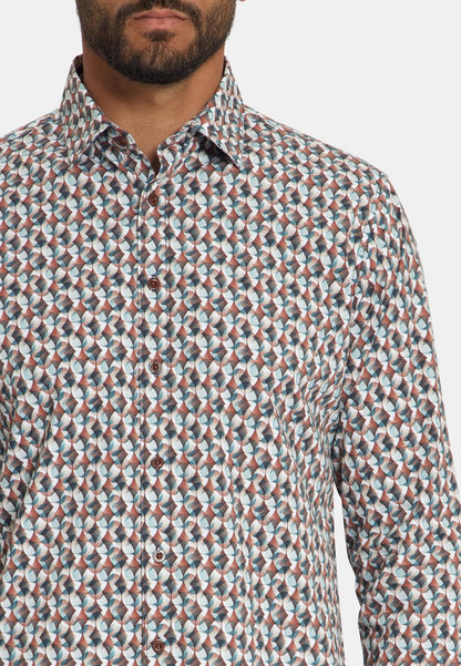 Shirt Stretch Allover Printed