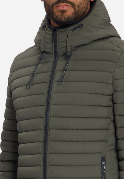 Jacket Hooded Short Fit Padded