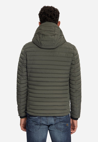 Jacket Hooded Short Fit Padded