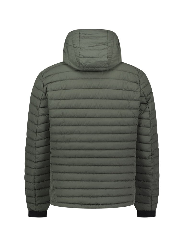Jacket Hooded Short Fit Padded