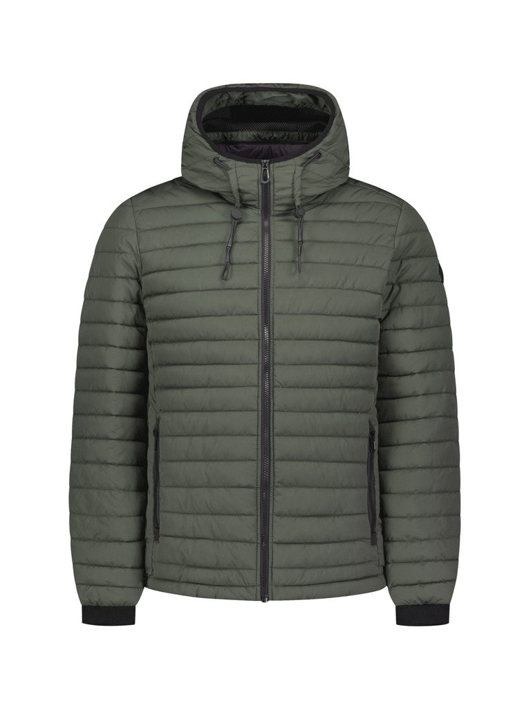 Jacket Hooded Short Fit Padded
