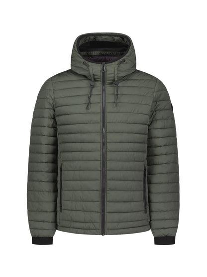 Jacket Hooded Short Fit Padded