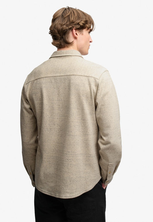 TWILL TWEED JERSEY SHIRT