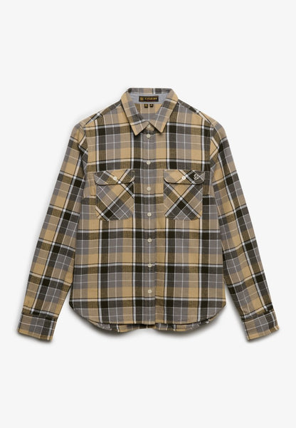 LUMBERJACK CHECK FLANNEL SHIRT