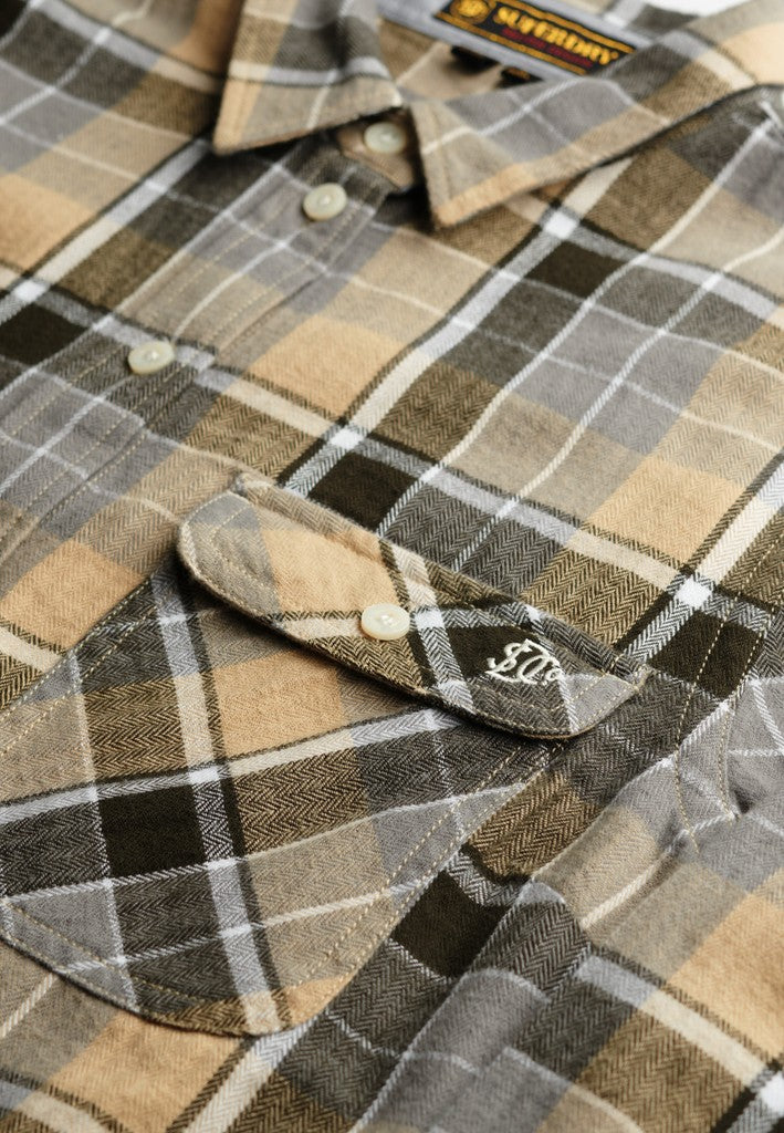 LUMBERJACK CHECK FLANNEL SHIRT