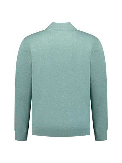 Pullover Half Zip Melange
