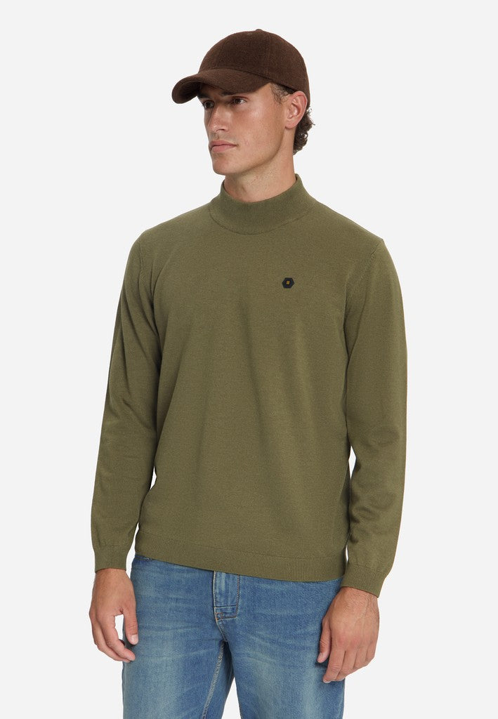Pullover Turtle Neck Melange
