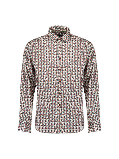 Shirt Stretch Allover Printed