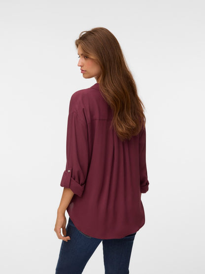 VMAURA LS SHIRT WVN NOOS
