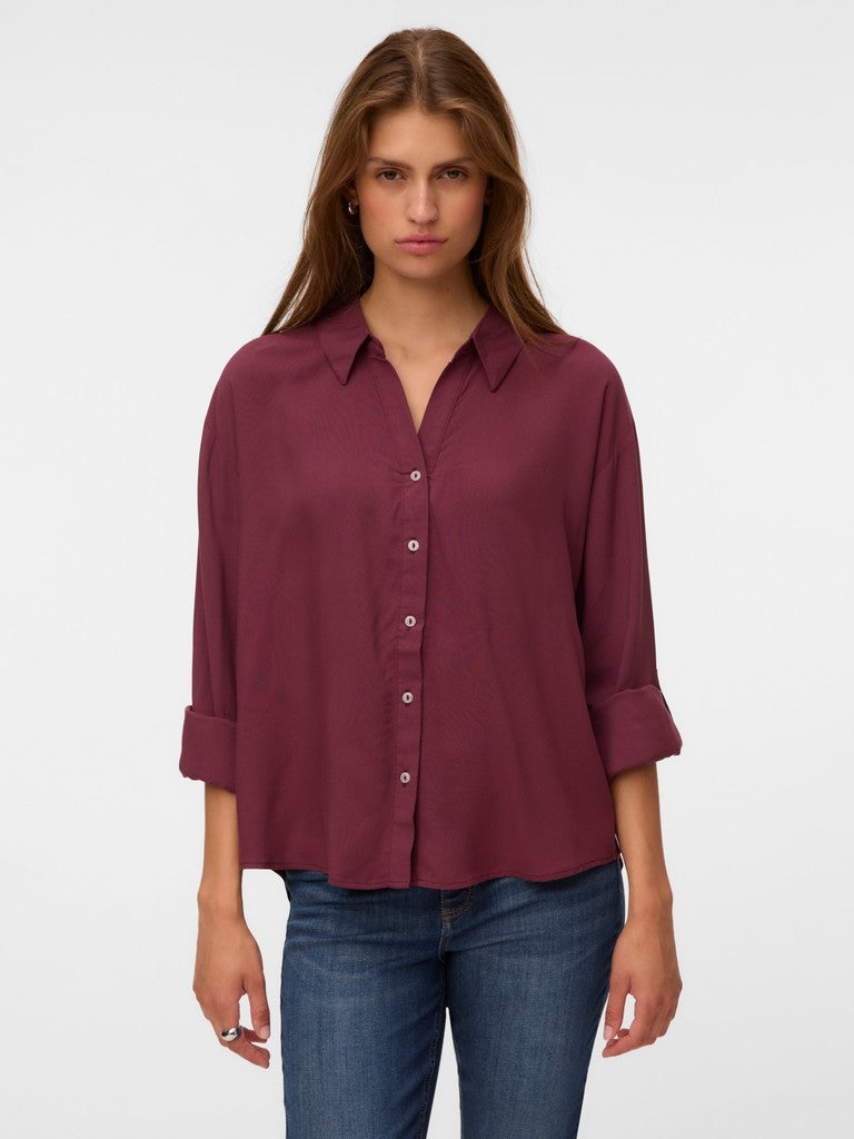 VMAURA LS SHIRT WVN NOOS