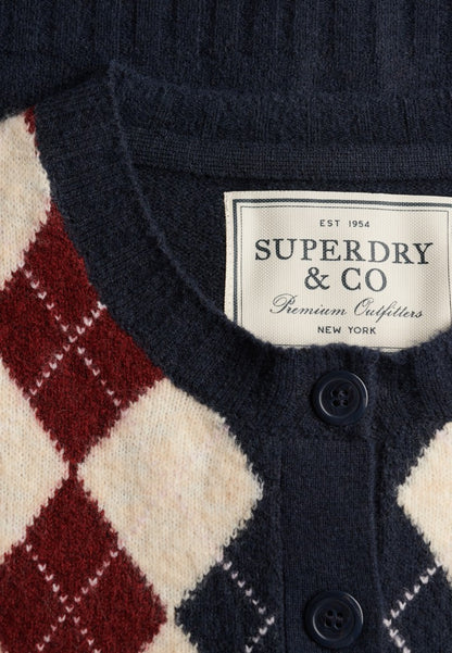 ARGYLE CARDIGAN