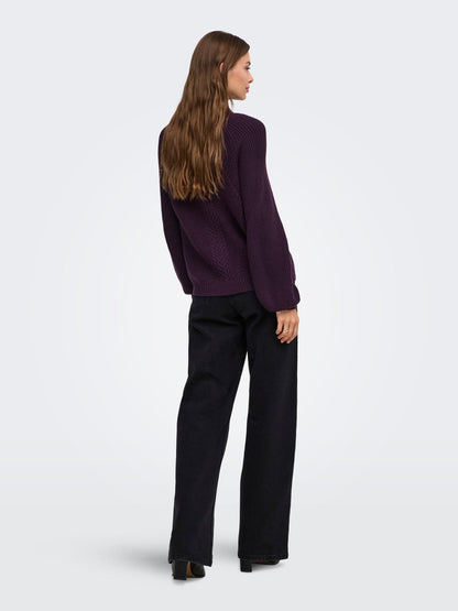 ONLKATIA LS DETAIL HIGHNECK NOOS KN