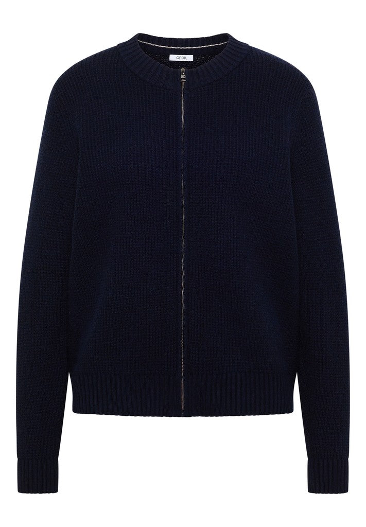 Cosy Zipper cardigan