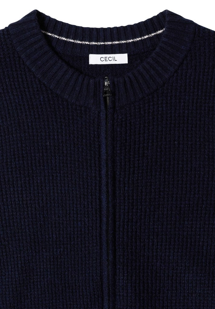 Cosy Zipper cardigan