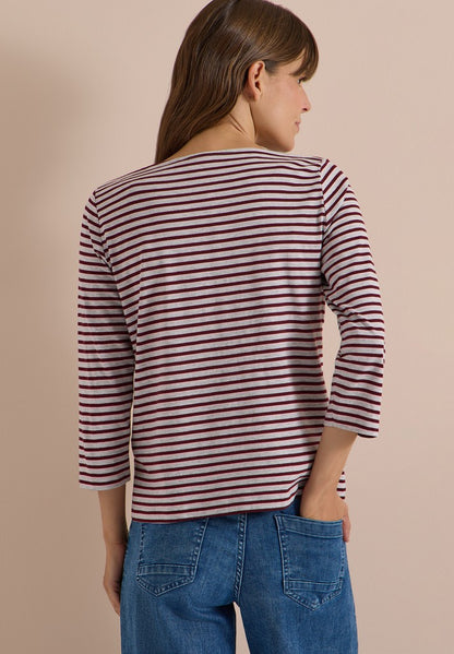 TOS Small Striped Boatneck Shi
