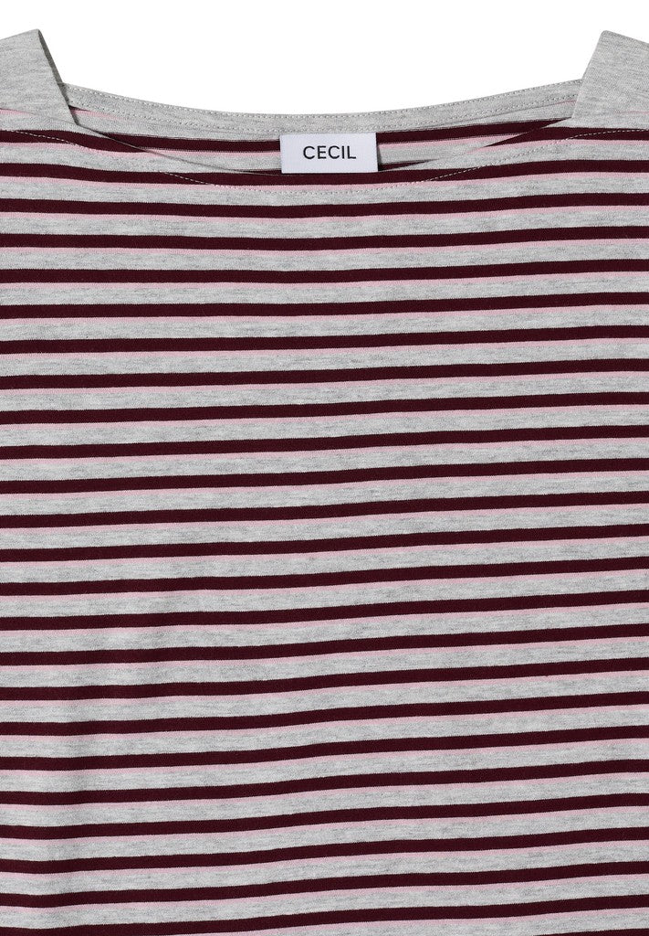 TOS Small Striped Boatneck Shi