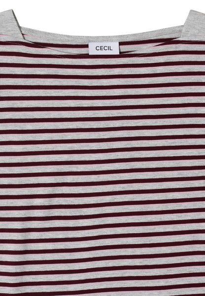 TOS Small Striped Boatneck Shi