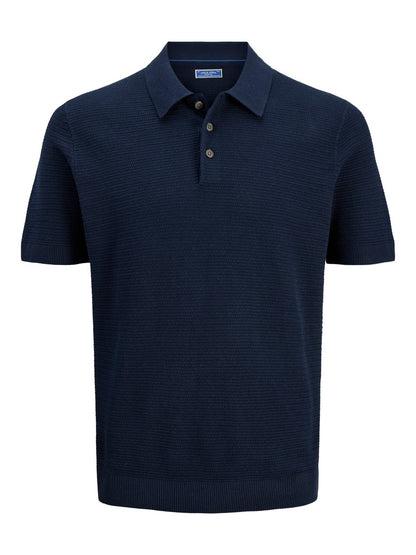 JPRBLURILEY KNIT POLO SS SN