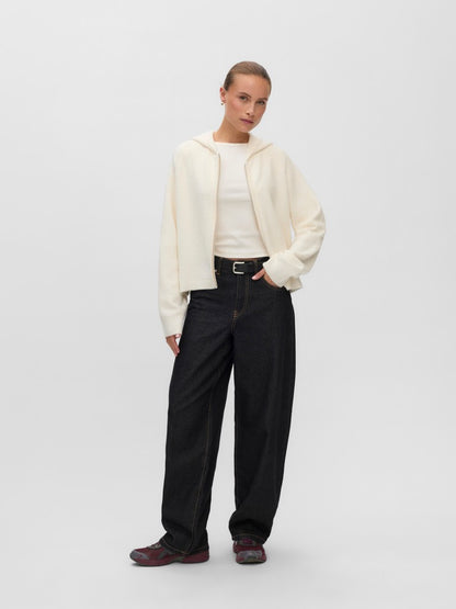 VMBESTI LS HOODIE ZIP CARDIGAN BOO