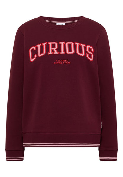 TOS Sweatshirt with Embroidery