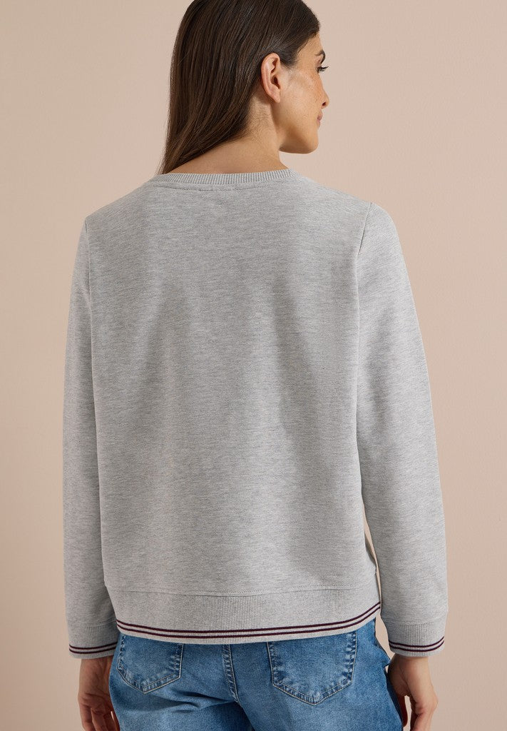 TOS Sweatshirt with Embroidery