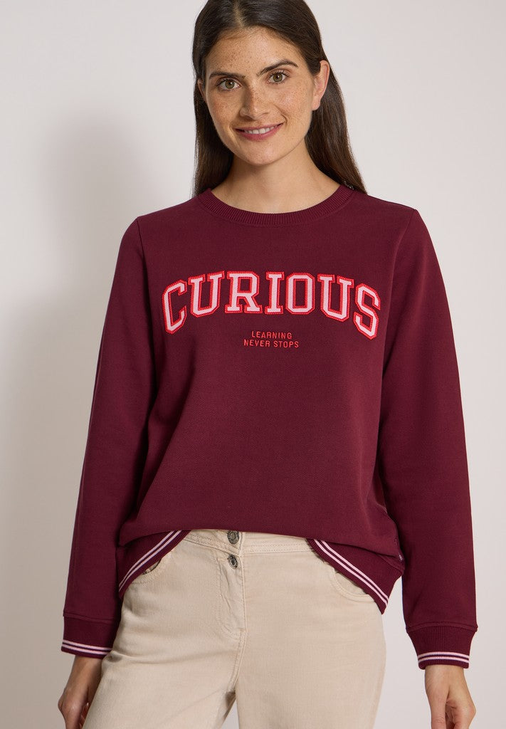 TOS Sweatshirt with Embroidery